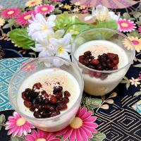 抹茶みるく寒天🍮