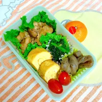 Snapdishの料理写真:1月21日 高3男子弁当|うさぎさん