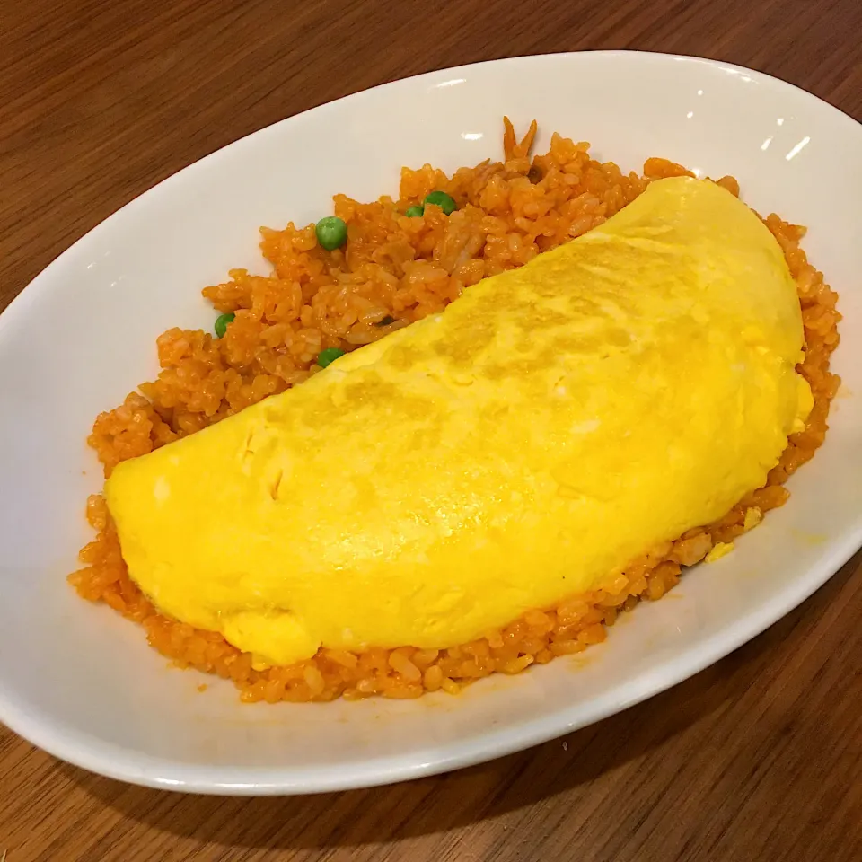 オムライス🍳あさごはん|くろあおさん