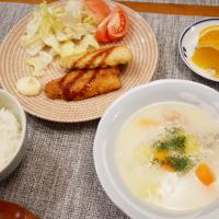 20/01/20 夕飯♪ チキンクリームシチュー