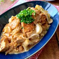 味の決め手はあの３つ！やみつき焼き豆腐の野菜炒め