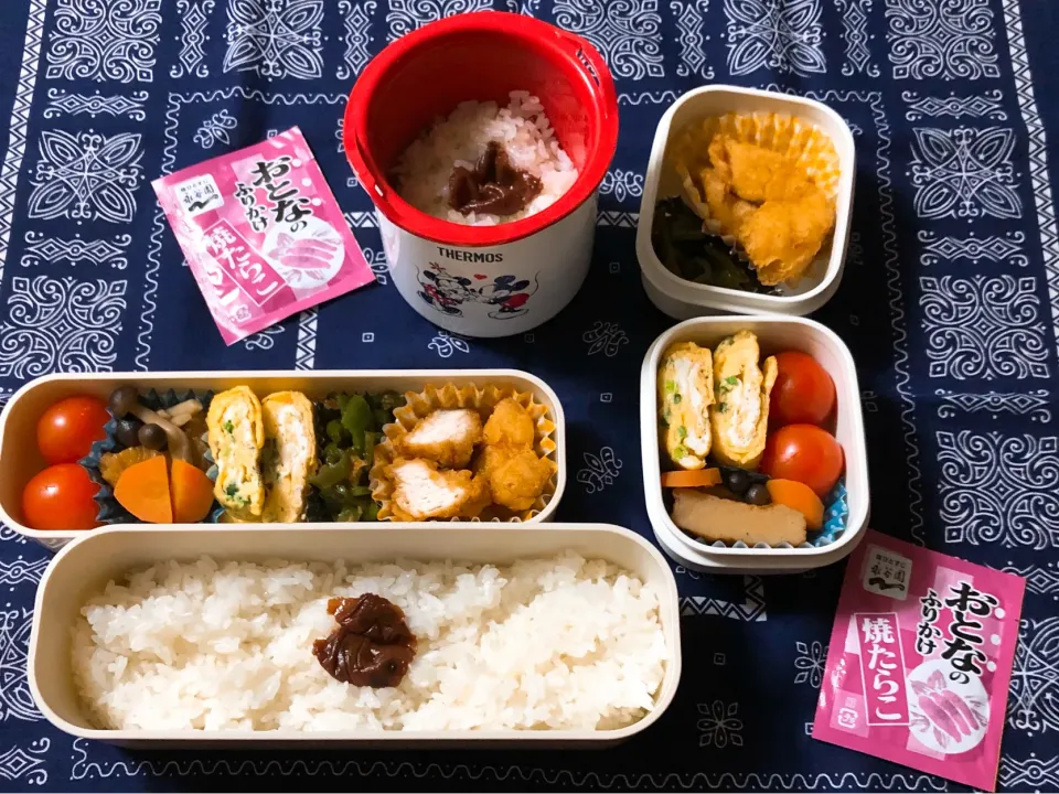 Snapdishの料理写真:2010/01/21(火) 夫弁当＆娘弁当🎵|kiyominさん