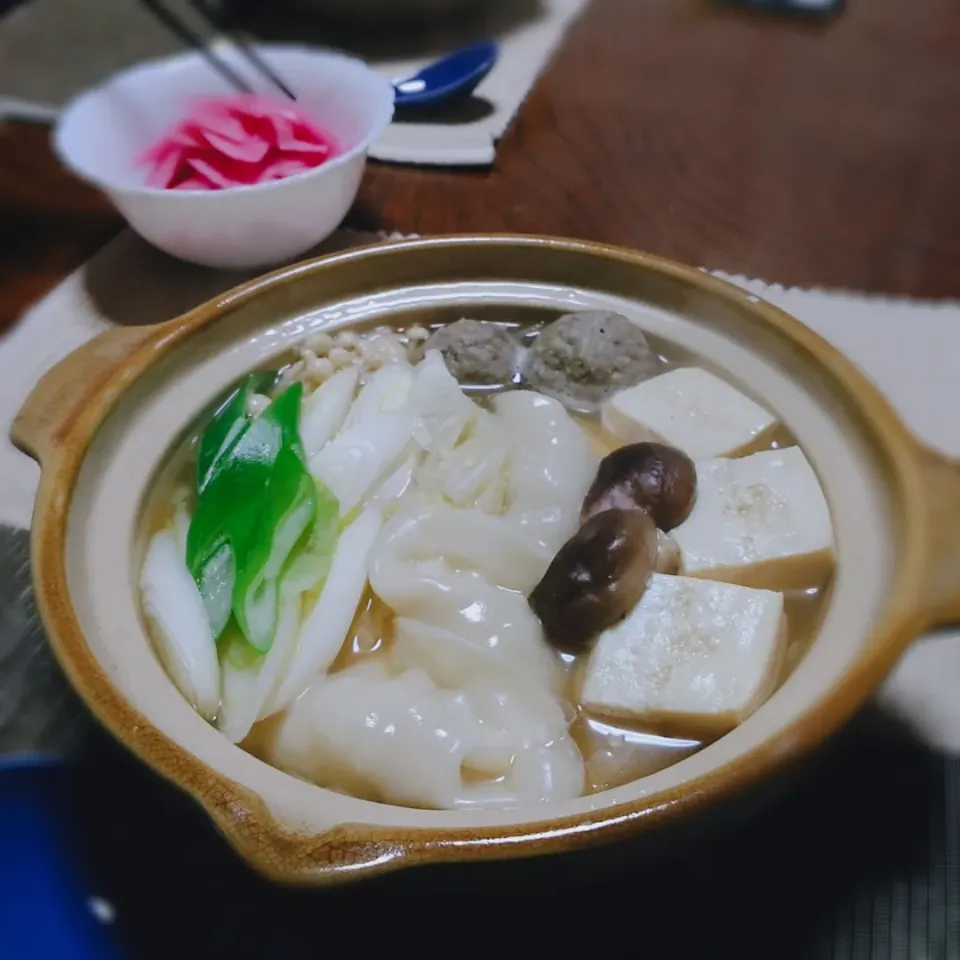 Snapdishの料理写真:水餃子鍋|akkoさん