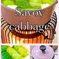 #Savoycabbage #ロールキャベツ