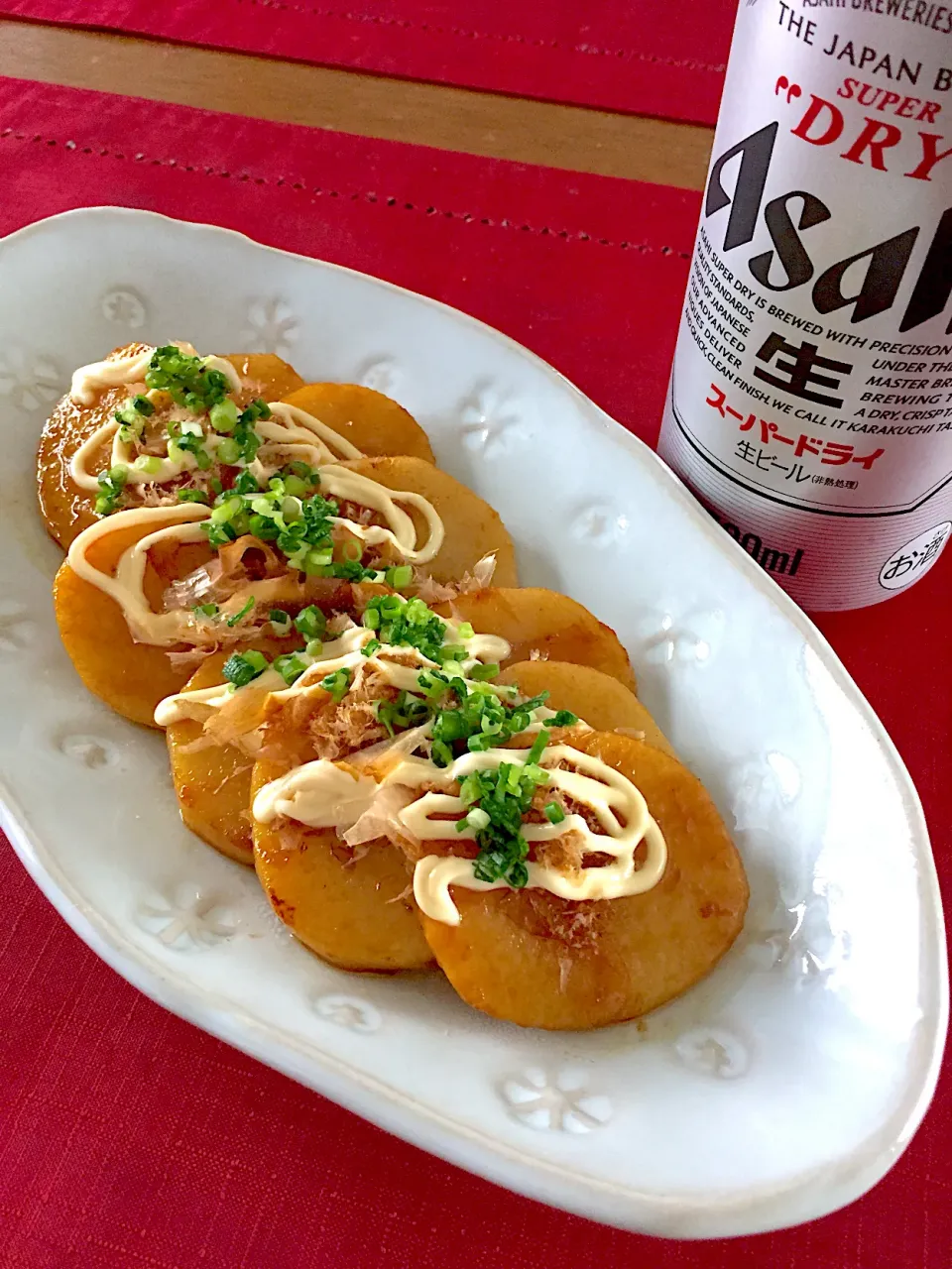 長芋の照り焼きマヨネーズ🍀|おかちさん