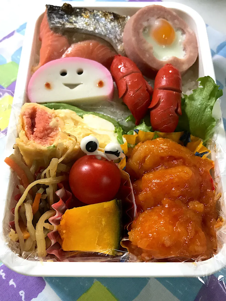 Snapdishの料理写真:2020年1月22日　オレ弁当♪|クッキングおやぢさん