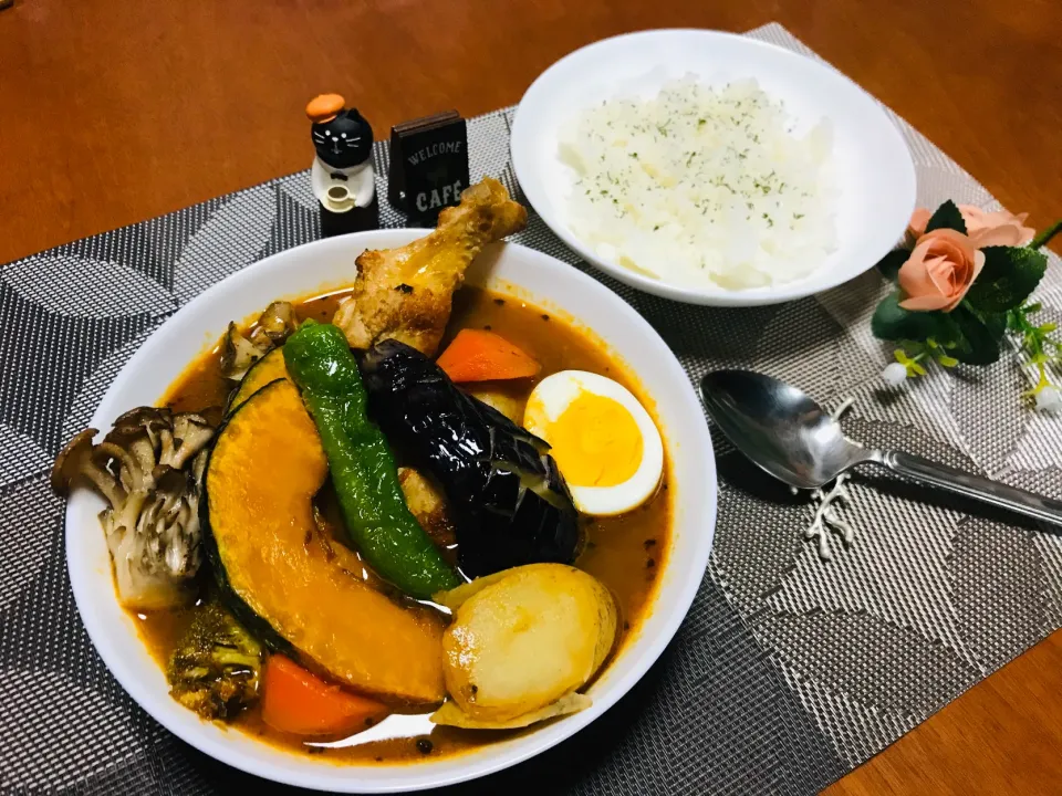 Snapdishの料理写真:「スープカレー」|バシュランさん