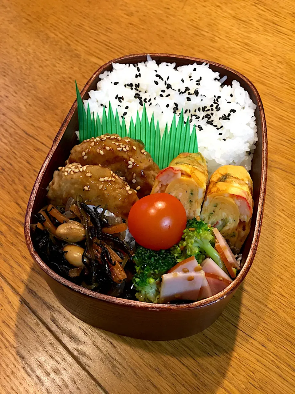 息子君弁当  蓮根入つくね|まつださんさん