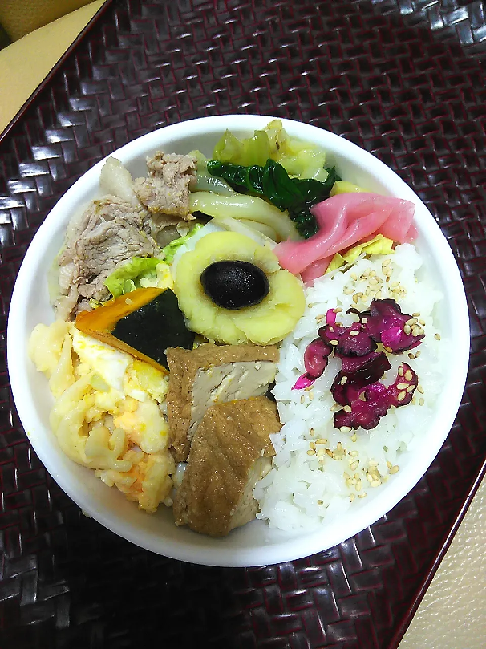 1/22お弁当|おかめさん