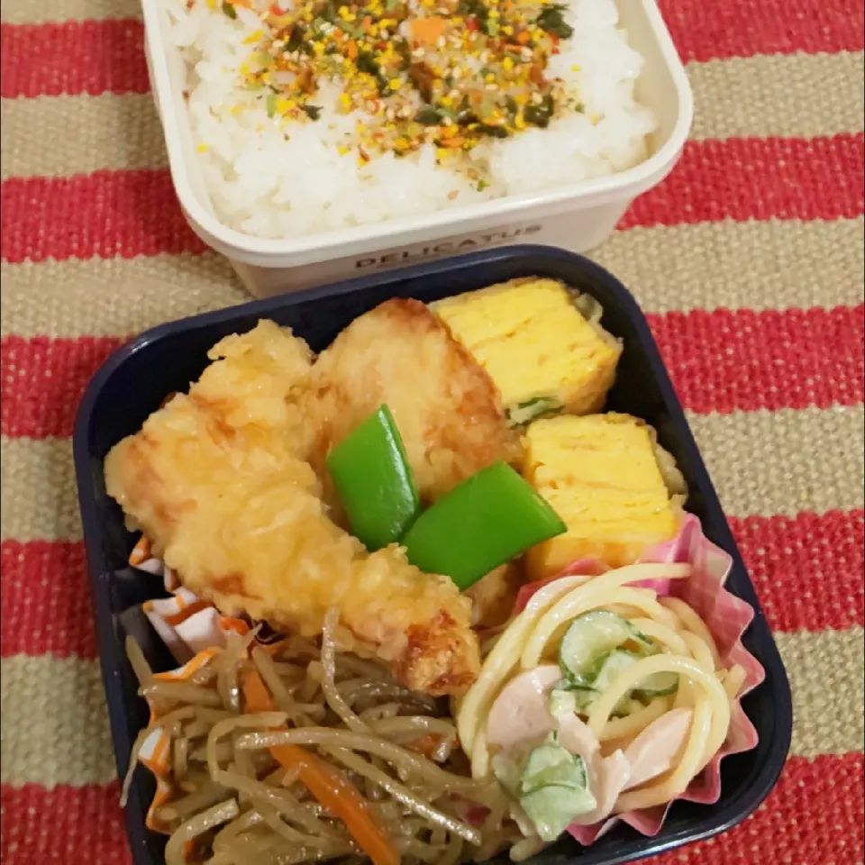 Snapdishの料理写真:次男のお弁当|katsunさん