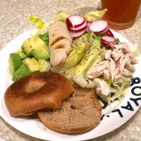 ベーグル🥯セルフオープンサンド🥗！