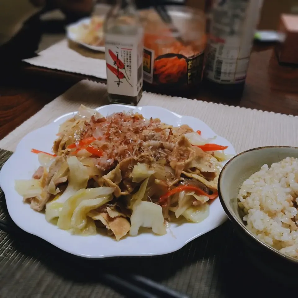 Snapdishの料理写真:麩チャンプルー|akkoさん