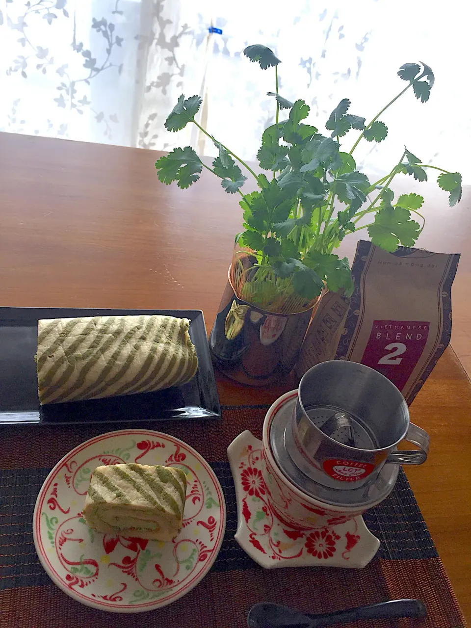 Snapdishの料理写真:ベトナムコーヒーでお茶タイム|Satomi Cafeさん