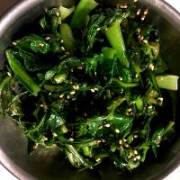 春菊小松菜ナムル