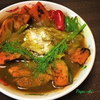 1/22はカレーの日‼️具沢山スープカレー😊