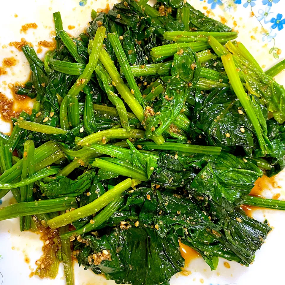 Spinach & Sesame Vegetarian Dish|Food Gardenさん