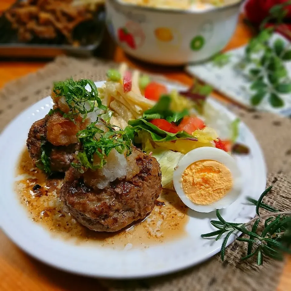 和風おろしハンバーグ♪|とまと🍅さん