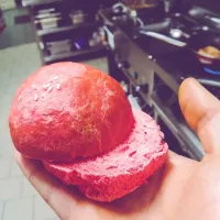 Snapdishの料理写真:Burger Red homemade|@restaurantfoodsblogさん