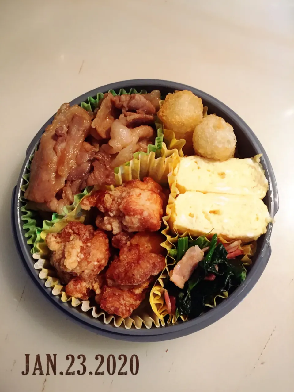 Snapdishの料理写真:男子高校生弁当|TOMOさん