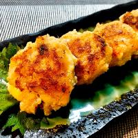 タラとタラコでとろりんチーズの親子バーグ