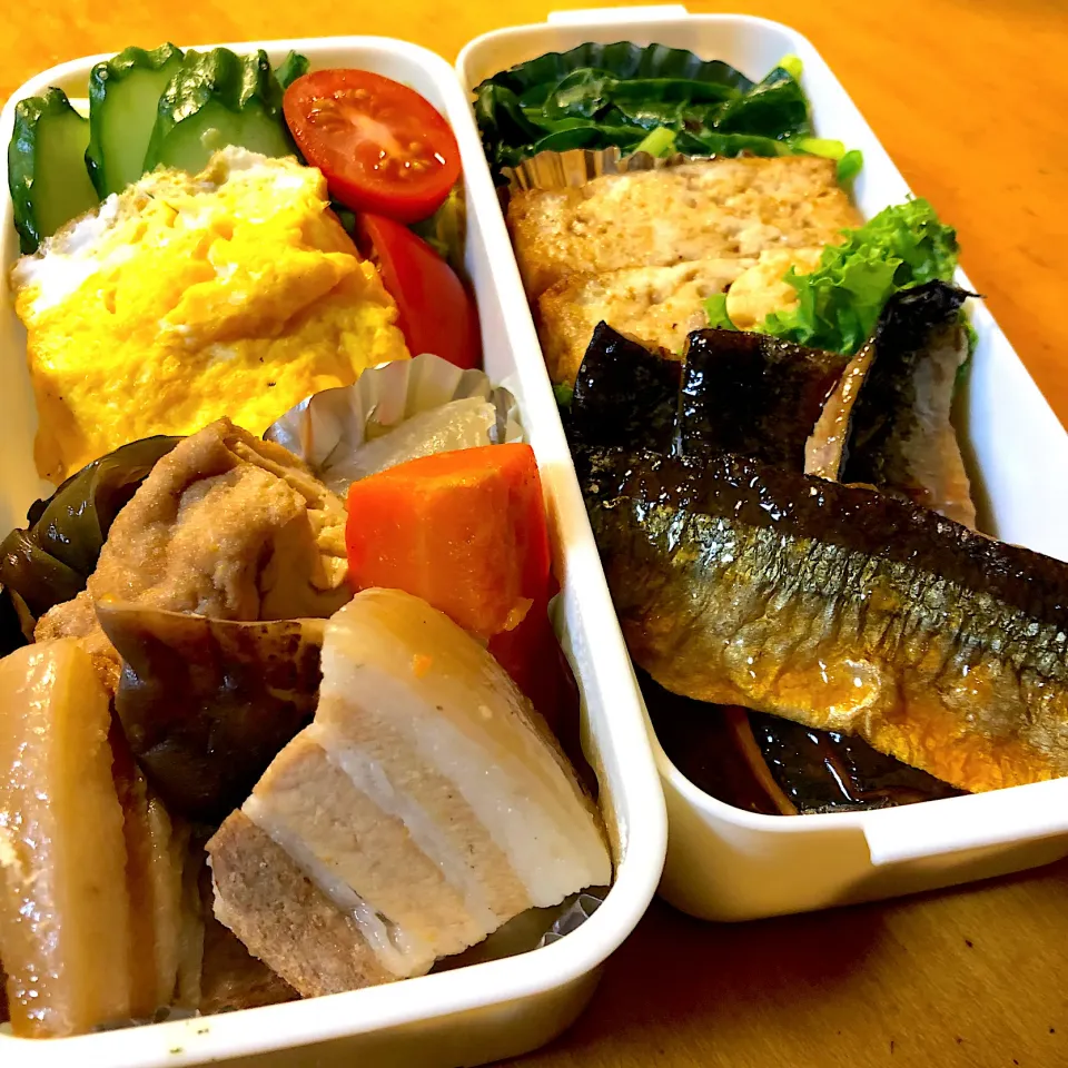 Snapdishの料理写真:今日の俺弁当！|沖縄「ピロピロ」ライフさん