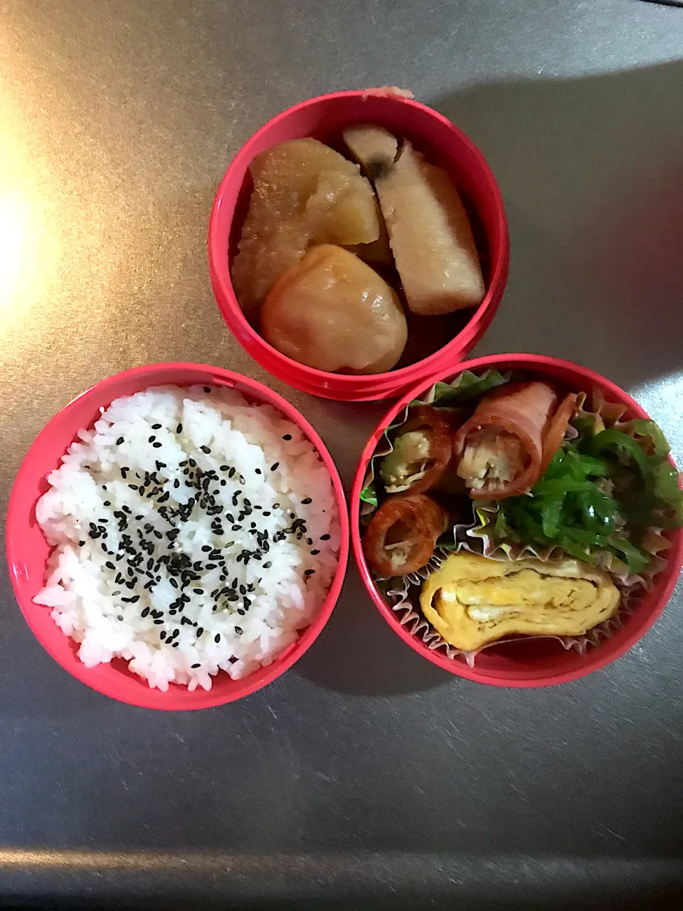 残り物おでん弁当🍢|ちーさん