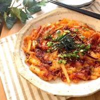 ID: 385143
#長芋のもちキムチーズ焼き 💕