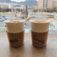 シナモンアップルラテ🍎