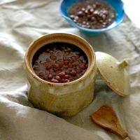 小豆を炊きました　ステビア汁粉　#白砂糖不使用