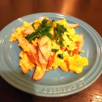 からあげビールさんの料理 節約おかず♪お弁当にも◎ちくわとふんわり卵のスイチリマヨ炒め