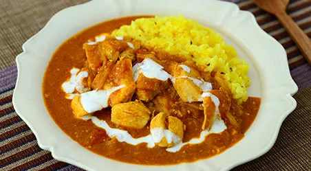 Snapdishの料理写真:クリーミーみそバターチキンカレー|マルコメ キッチンさん