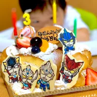 Snapdishの料理写真:誕生日ケーキ|conanaさん