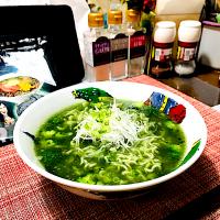 エイリアンラーメン参上‼️『わらすぼ』だべ！！(◎_◎;)