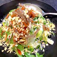 京菜きんぴらごぼうサラダ