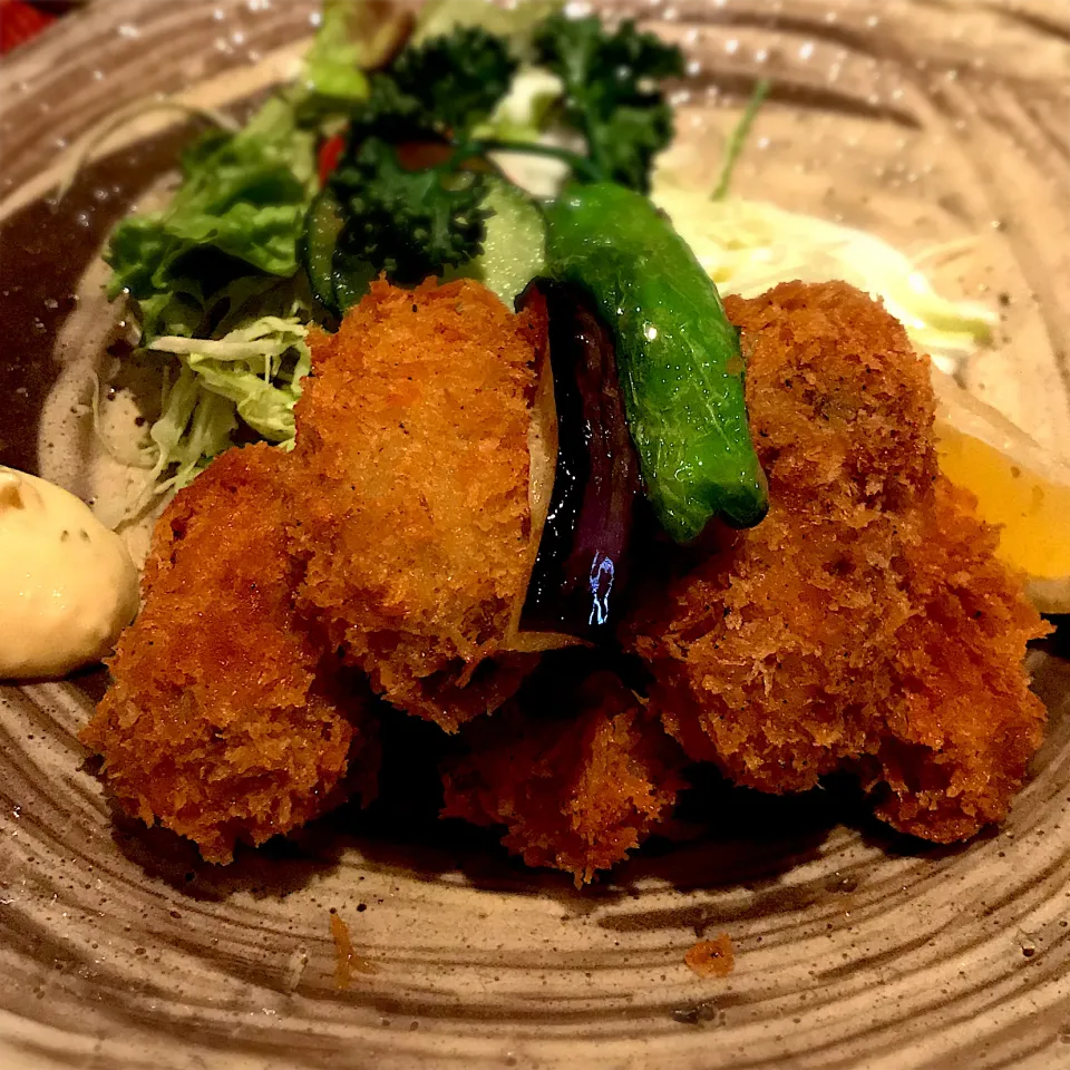 カキフライ定食|しおさん