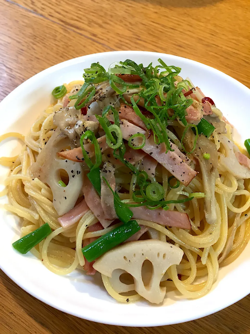 野菜室片付け和風パスタ|まつださんさん