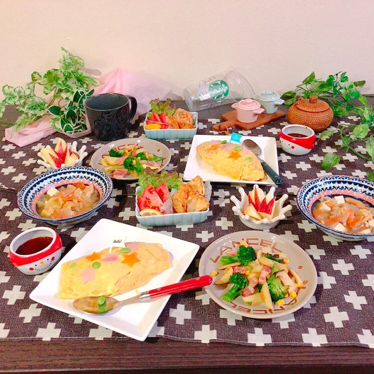 Snapdishの料理写真:おうちごはん/オムライス|ぷらっとさん