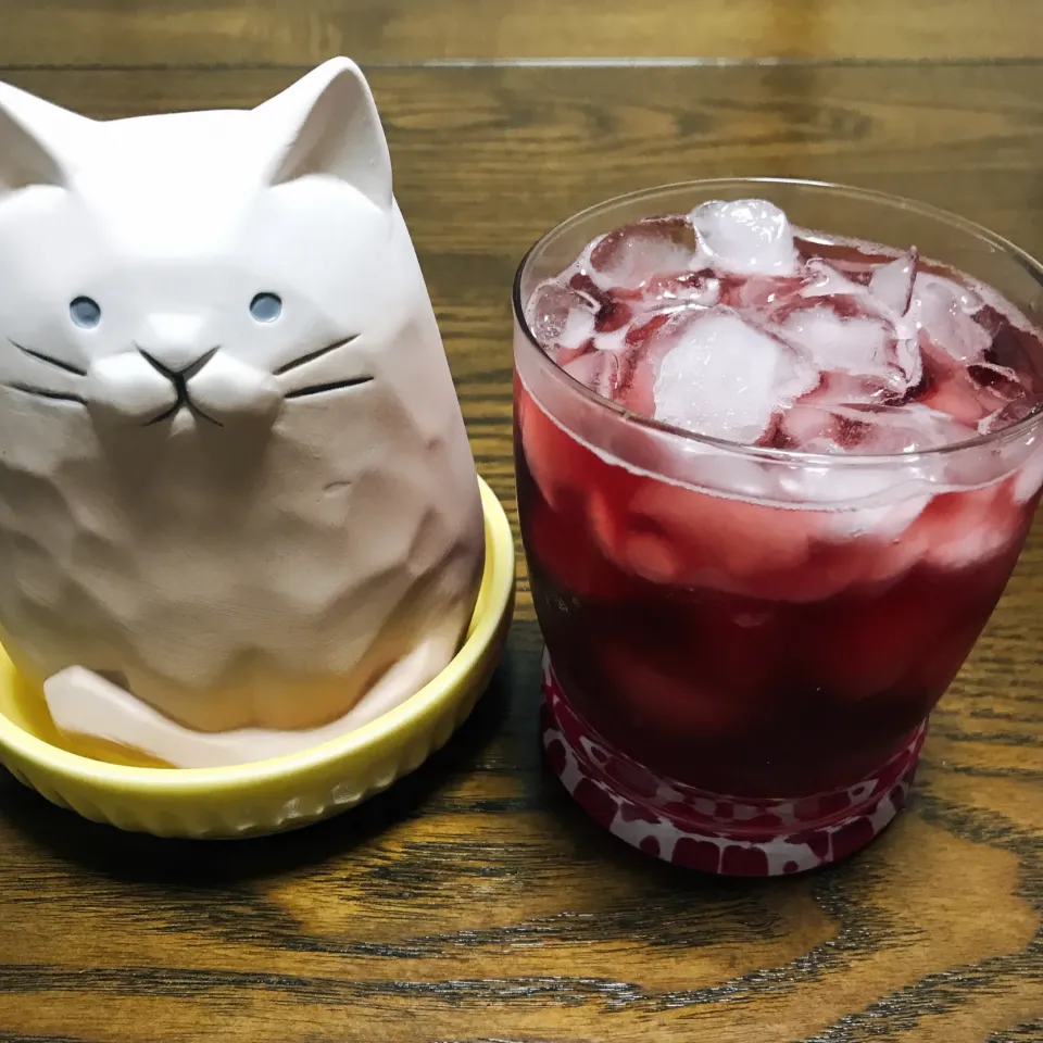 Snapdishの料理写真:ブルーベリー酒できました❣️|naoさん