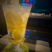 氷結した広島レモンの黒霧島ウィルキンソン