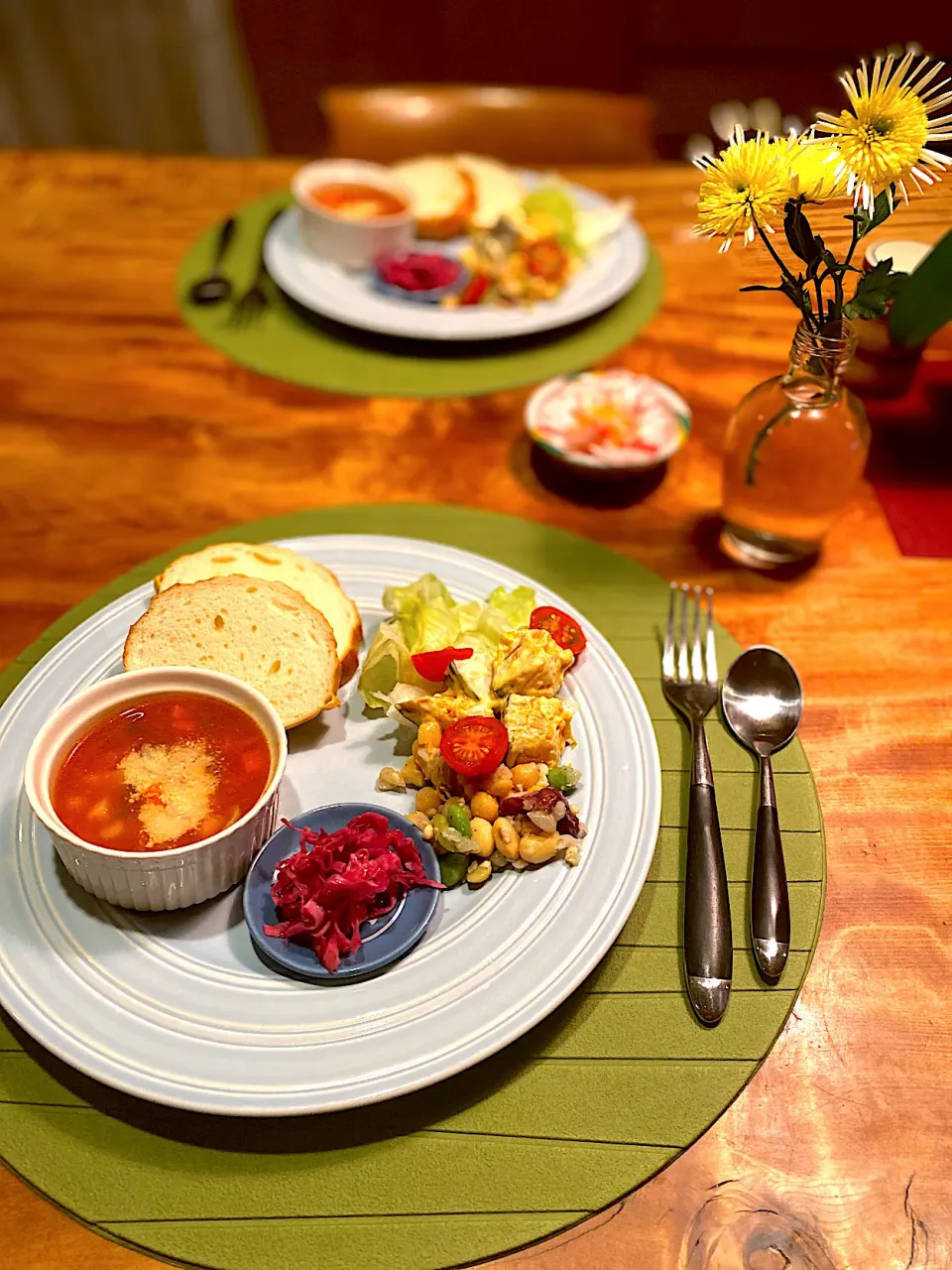 ローゼルさんちの朝ごはん　2020・1・25|ローゼルさん