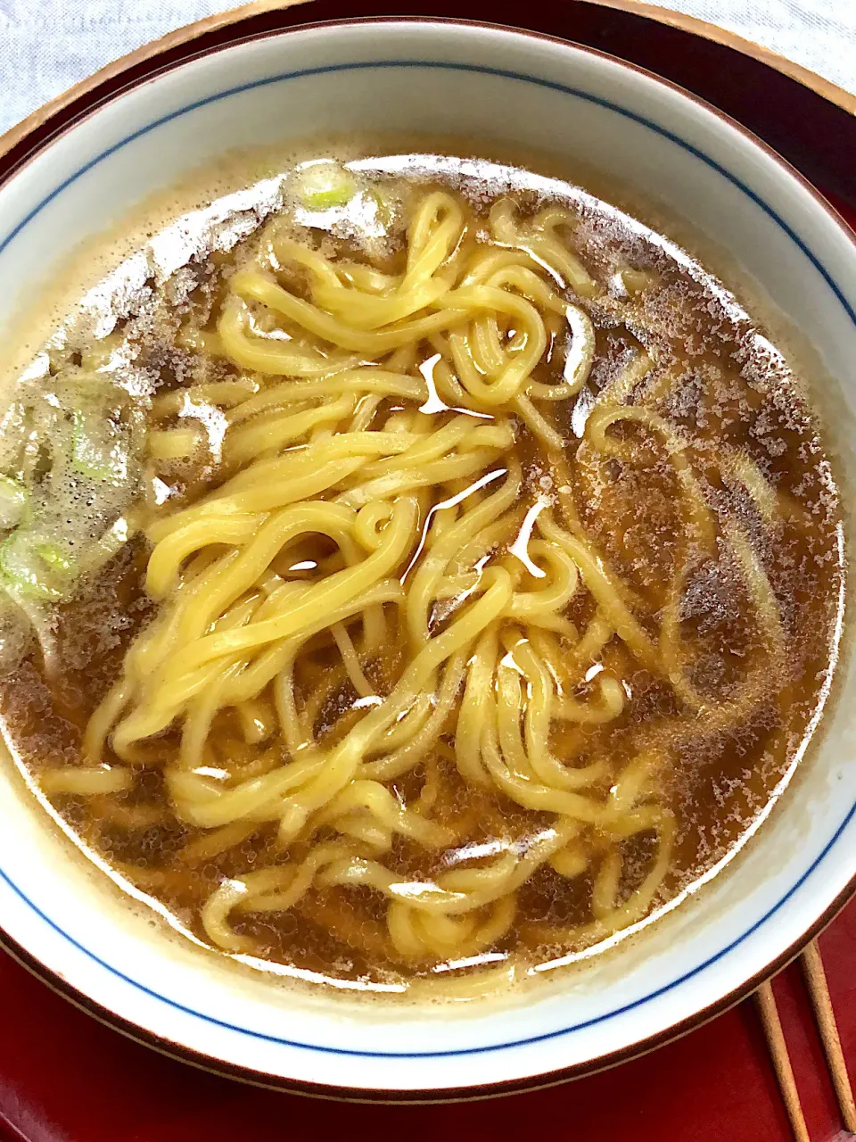 朝のあっさり醤油ラーメン🍜|kudoさん