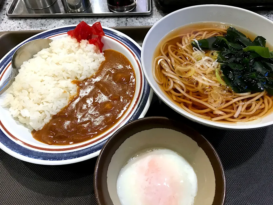 朝カレーそばセット|マハロ菊池さん