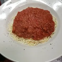 spaghetti meat sauce|Cafeさん