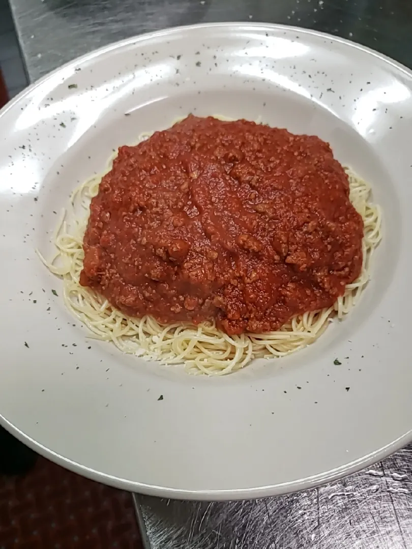 spaghetti meat sauce|Cafeさん