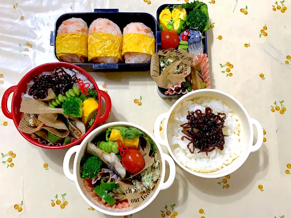 Snapdishの料理写真:1月25日お弁当|もぐぷーさん