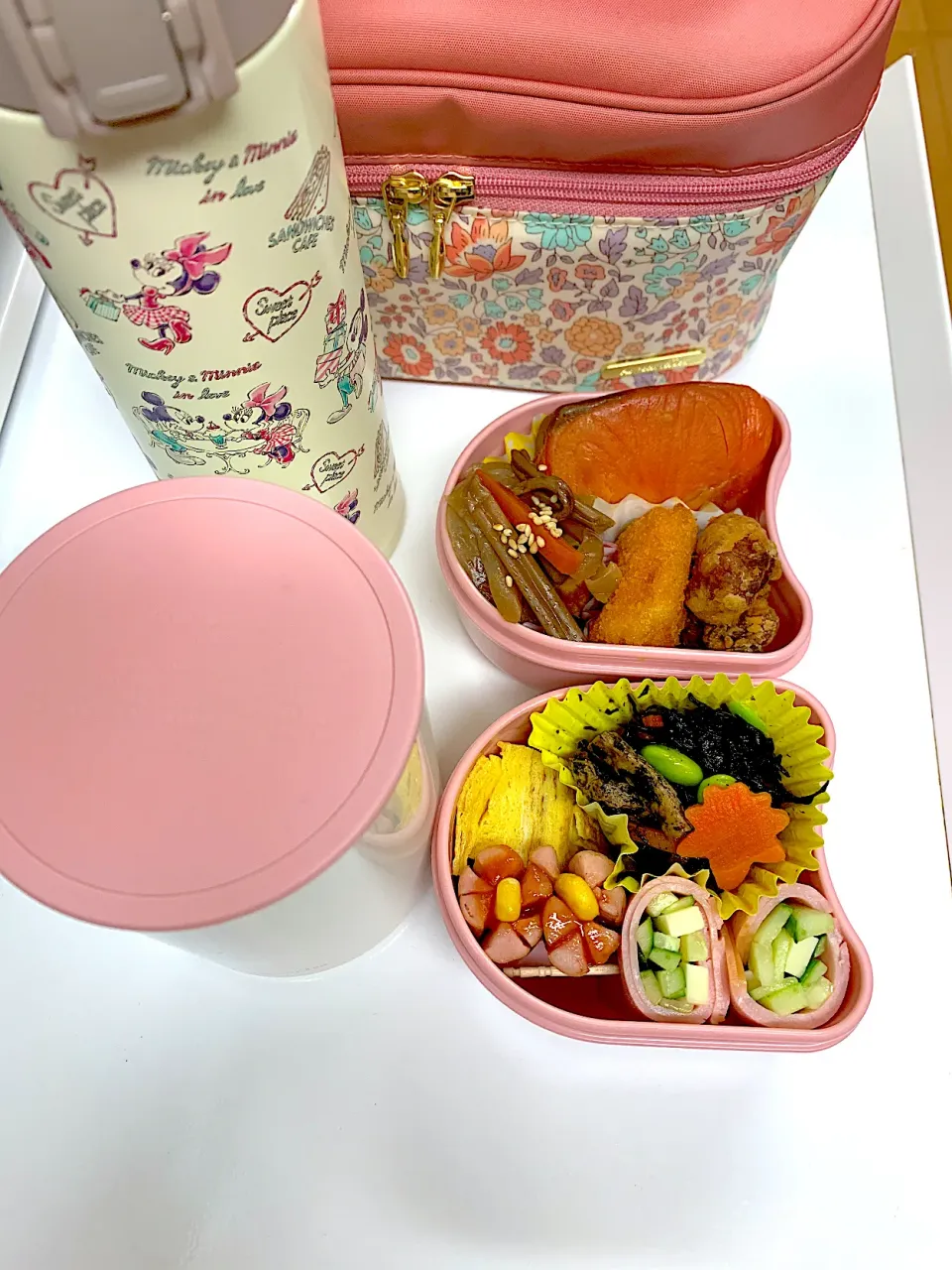 2020,1/25 高１娘の模試弁当🍱|naoちんさん