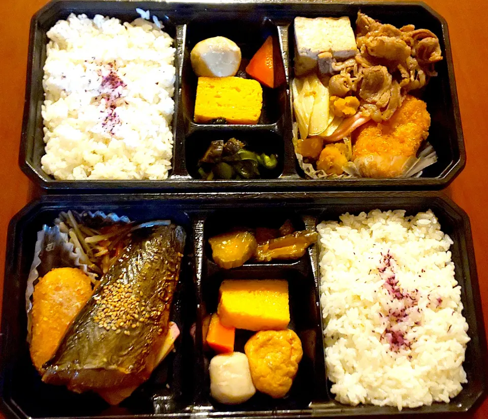 Snapdishの料理写真:Today's Dinner🍱Location craft service lunch box🍴いただき物のロケ弁|🌈Ami🍻さん