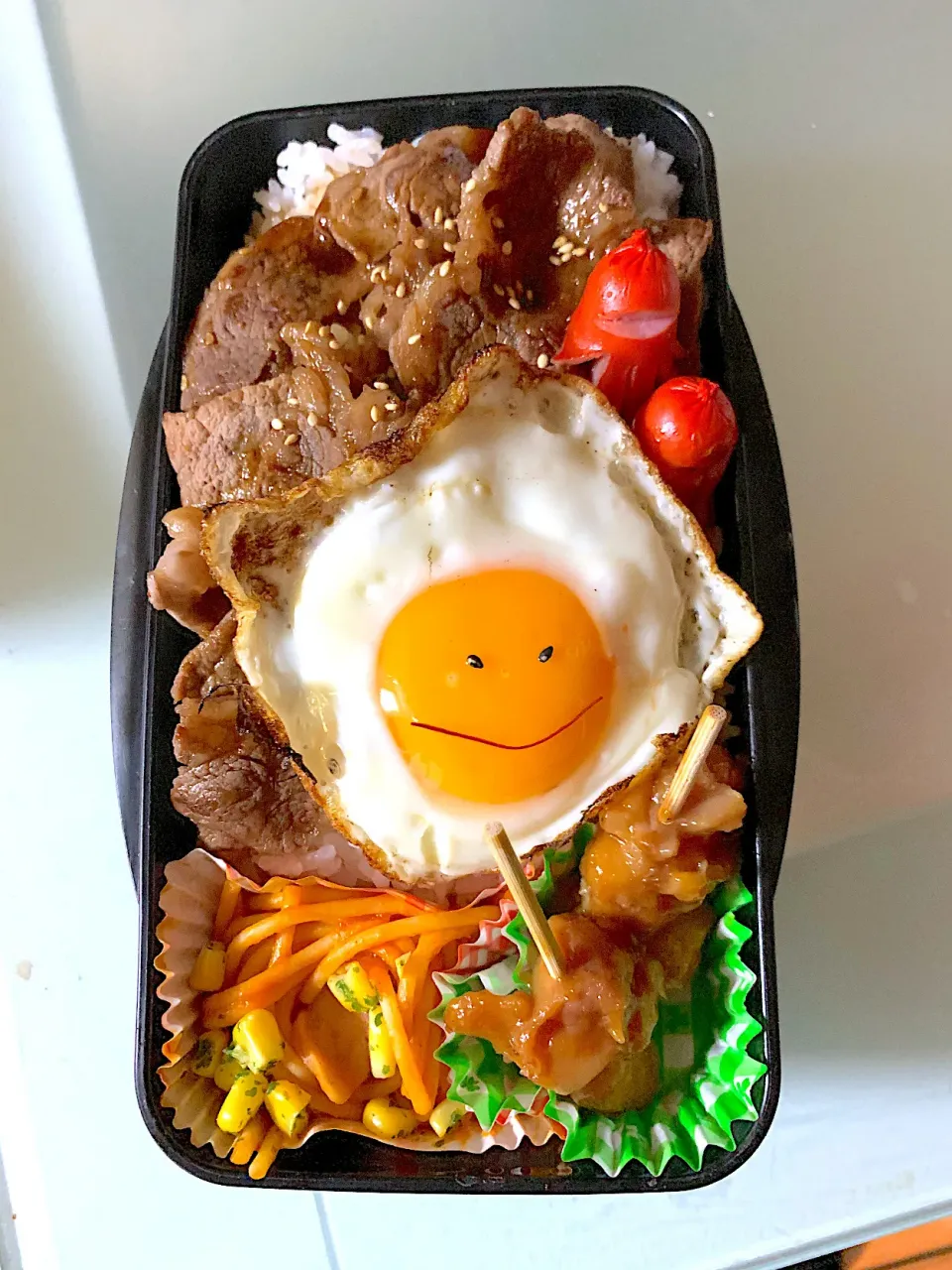 #息子弁当 
#月曜日
#雨
 #行ってらっしゃい😊 

#よろしくお願いします🥺|Yukaさん