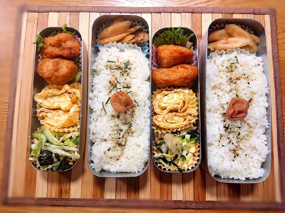 Snapdishの料理写真:今日のお弁当|ゆずうさぎさん