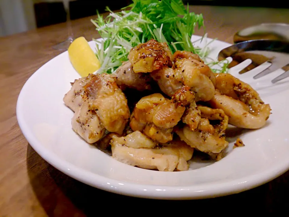 鶏のスパイス醤油焼き|古尾谷りかこさん